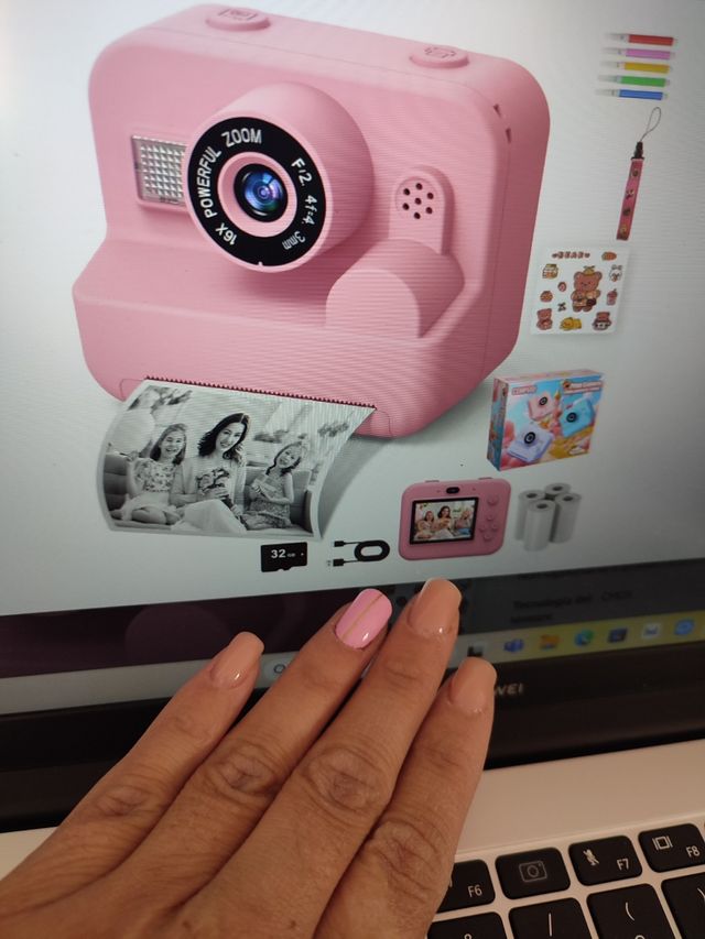 Cámara fotografía instantánea 