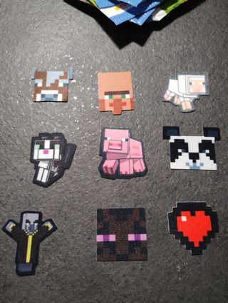 Minecraft toppe adesive