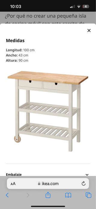 Carrito cocina ikea