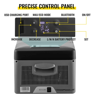Frigoriferi Auto per Viaggi Picnic, 15 L Frigorife