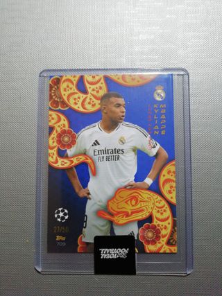 Topps total football Mbappe Real Madrid 