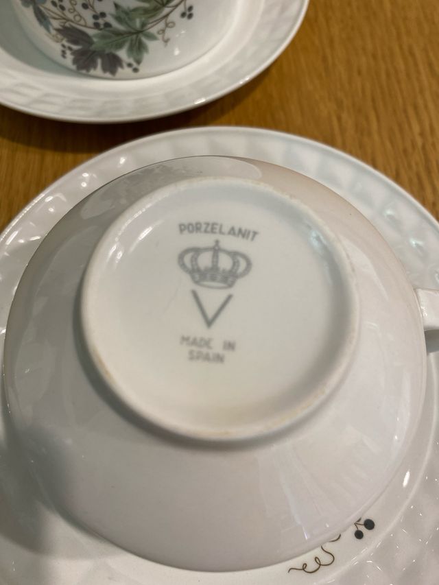 Tazas porcelana spain