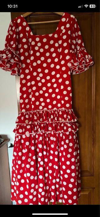 Traje flamenca