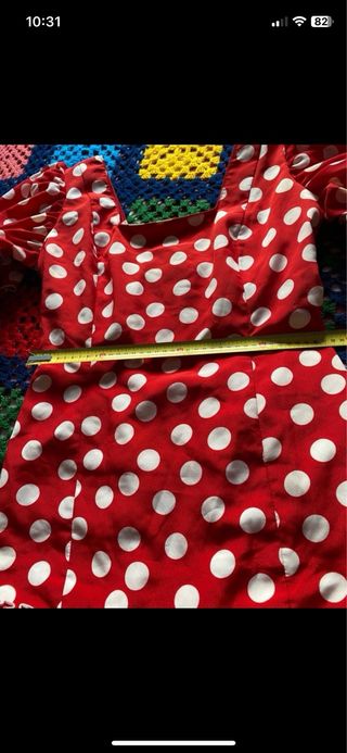 Traje flamenca