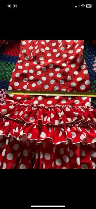 Traje flamenca