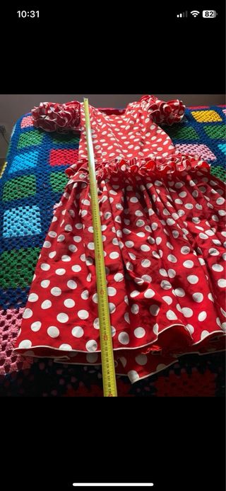 Traje flamenca