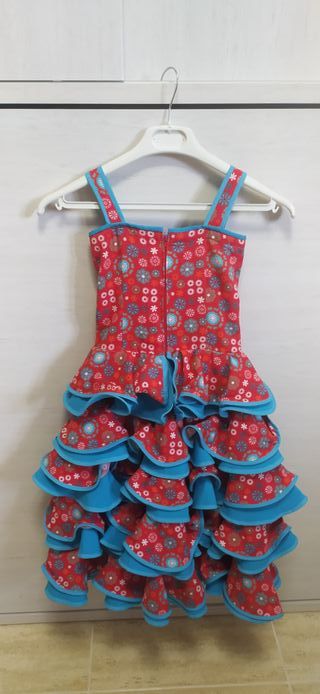Traje flamenca niña