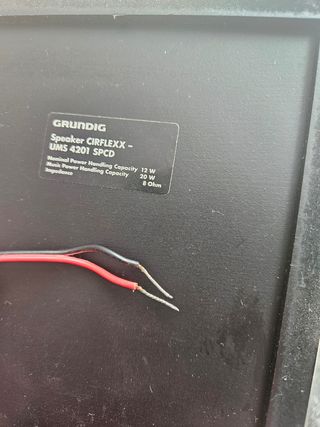 Dos Altavoces Grundig