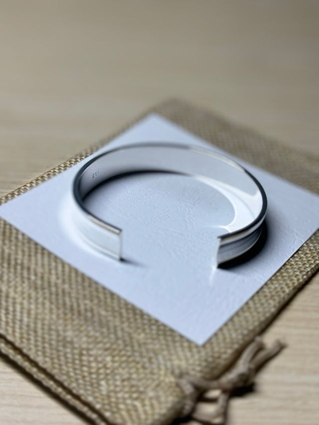 Pulsera brazalete plata 925