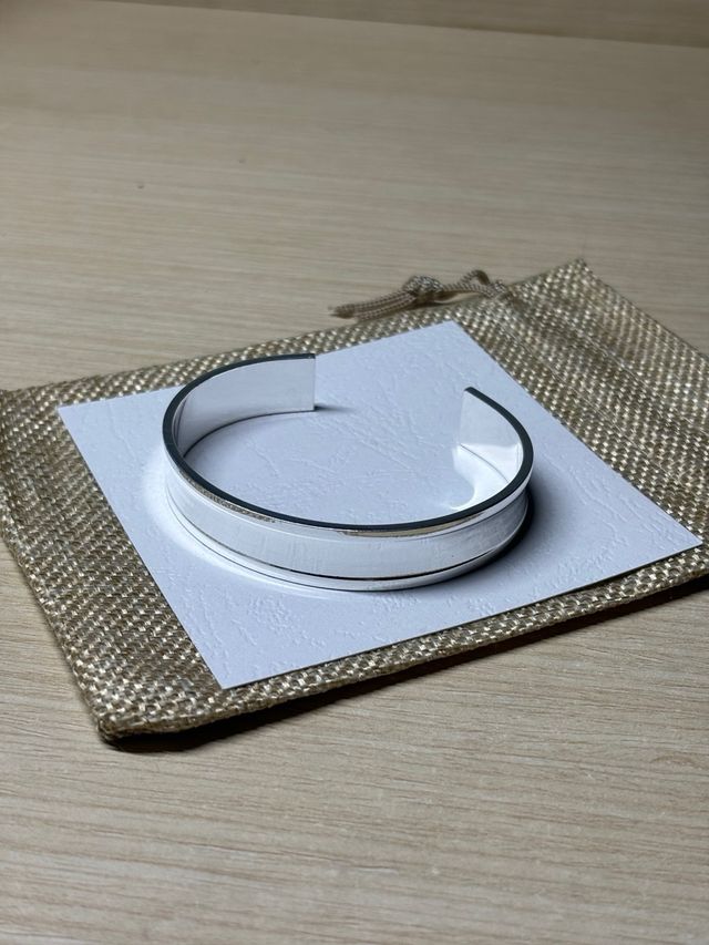 Pulsera brazalete plata 925