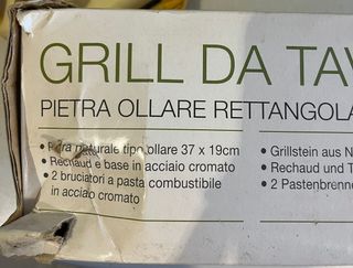 Grill da tavolo 