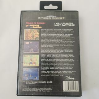SEGA MEGA DRIVE MICHEY MOUSE AND DONALD DUCK