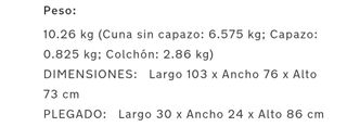 Cuna de viaje Nuna