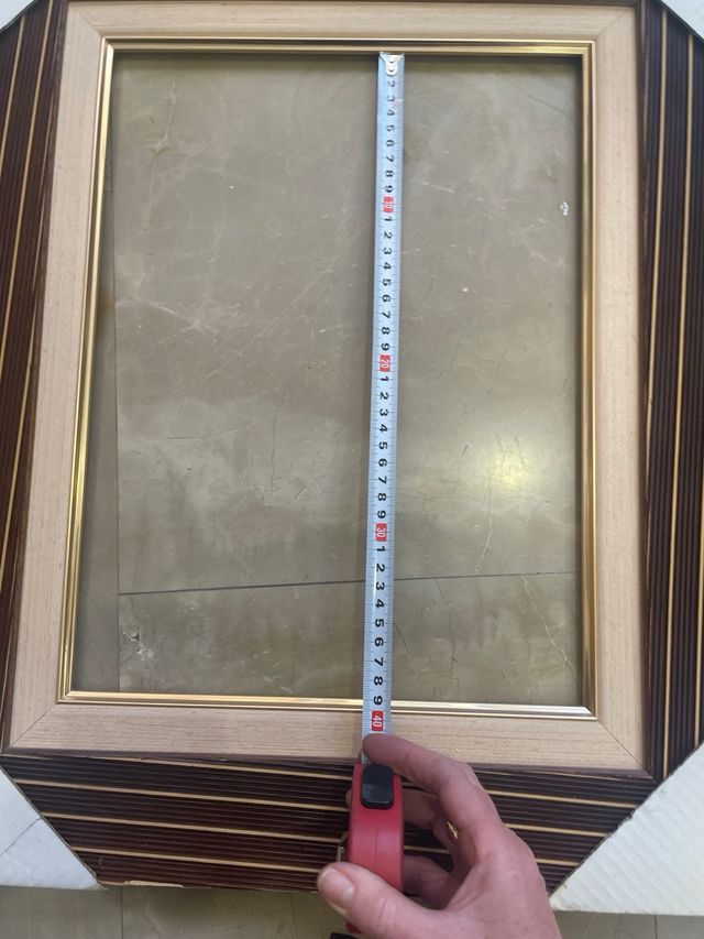 2 marcos cuadros madera