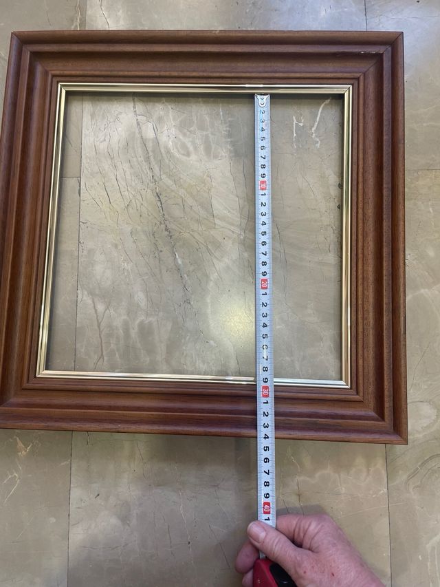 2 marcos cuadros madera