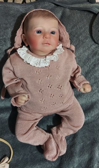 bebé reborn prematura cuerpo tela