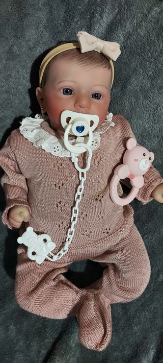 bebé reborn prematura cuerpo tela