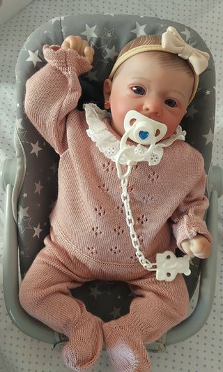 bebé reborn prematura cuerpo tela