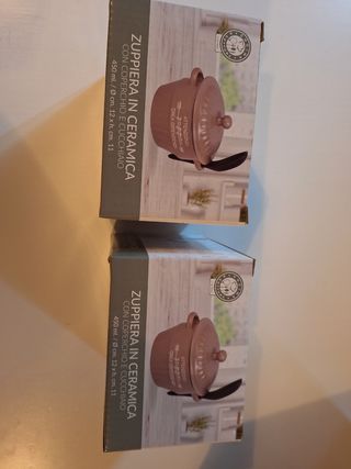 Set due ciotole ceramica