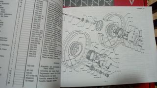 manual despiece ossa 175 SE