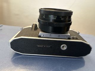 Praktica PL nova IB y Carl Zeiss 50mm