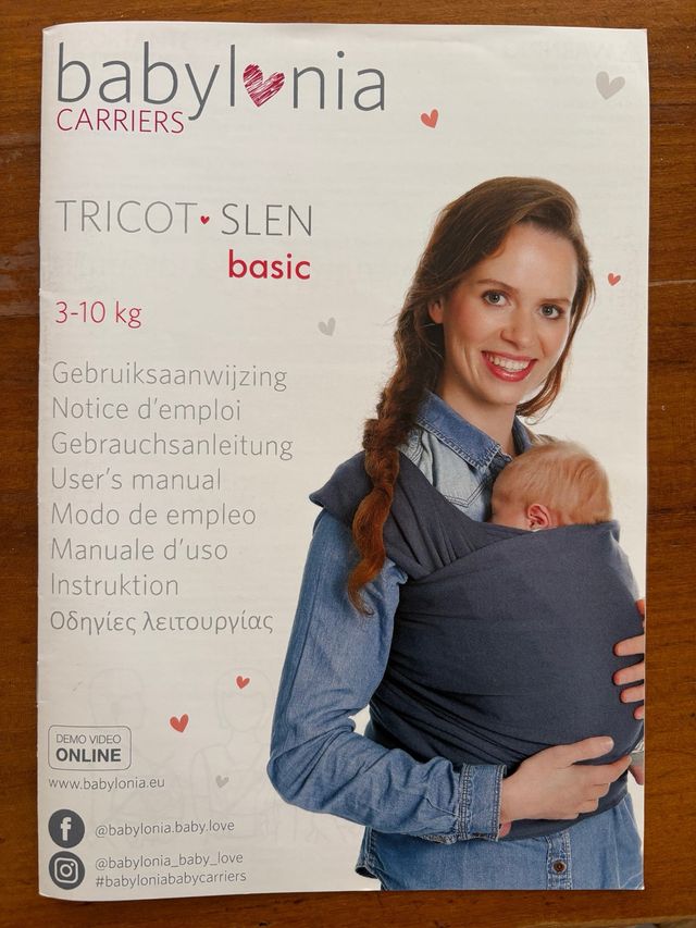 Fular Slen Sling porteo bebés