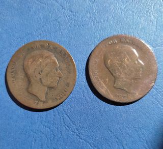 Lote monedas de 10 céntimos de 1978