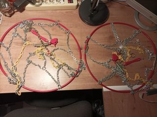 Juego cadenas de nieve. Nuevas