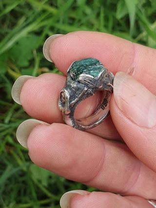 Anillo de plata