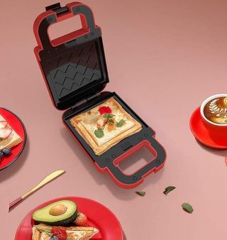 Piastra Elettrica per Colazione Toast Sandwich