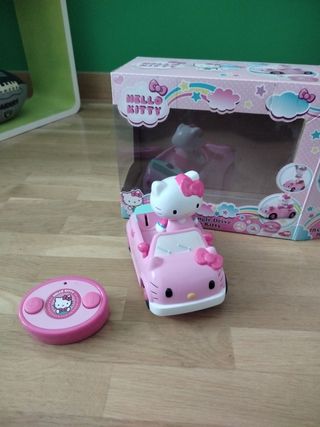 Coche teledirigido hello Kitty