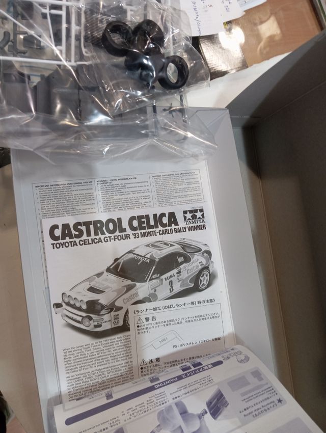 Toyota celica gt four rally escala 1.24