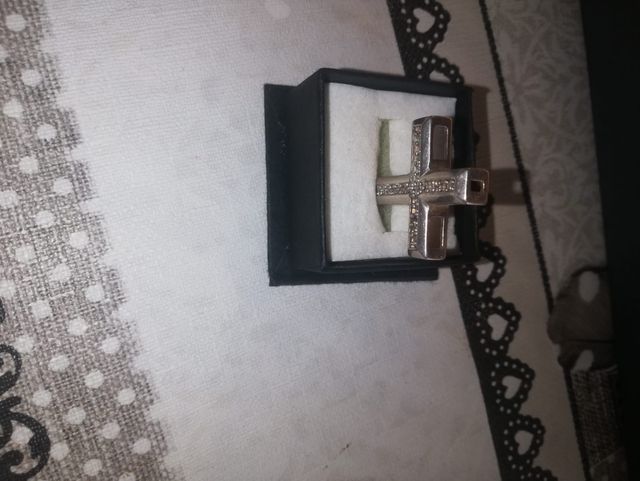 Ciondolo uomo Croce argento 