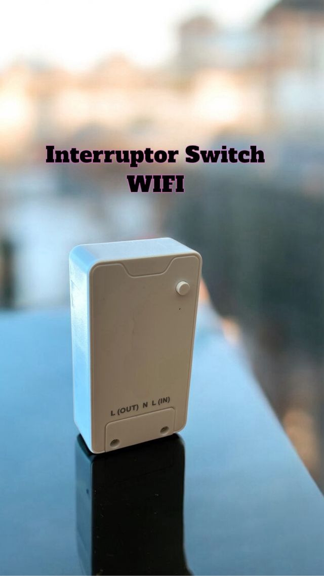 Interruptor Switch Wifi 10A/230W