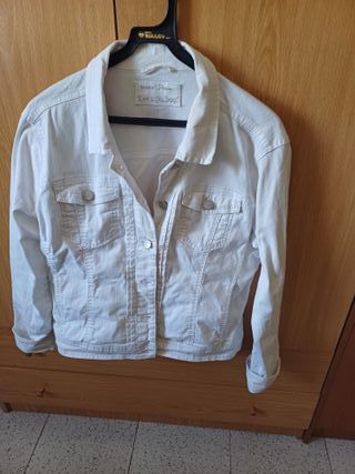 CAZADORA MUJER BLANCA