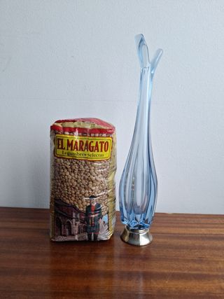 Jarrón, violetero, florero, murano