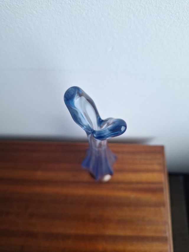 Jarrón, violetero, florero, murano