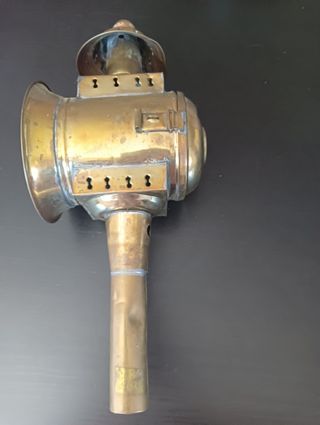 Farol antiguo de carruaje 