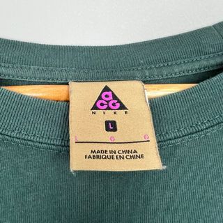 Camiseta de manga larga extragrande Nike ACG