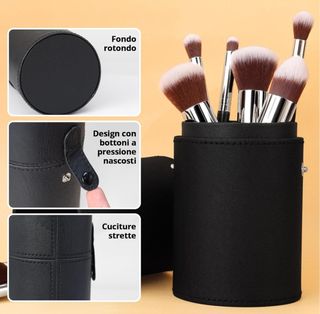 BEAKEY - Pennelli trucco con custodia