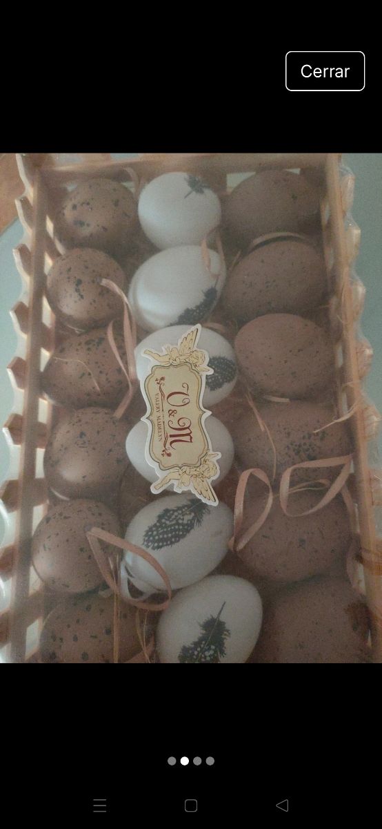 Decoración huevos de pascua