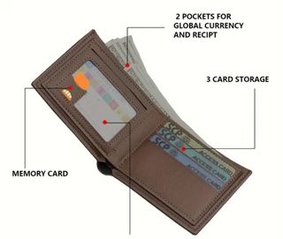 Cartera de la abundancia (Cuero sintético)