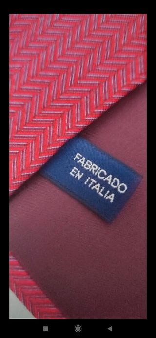 Corbata de seda de Tex