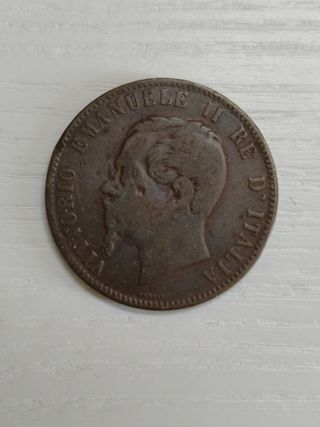 Monete antiche Vittorio Emanuele II 