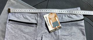 Boxer de algodón con cremalleras