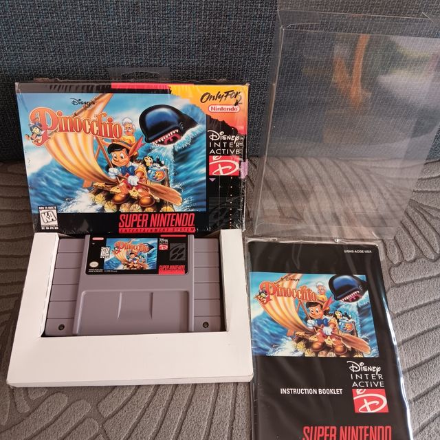 Pinocchio super nintendo usa