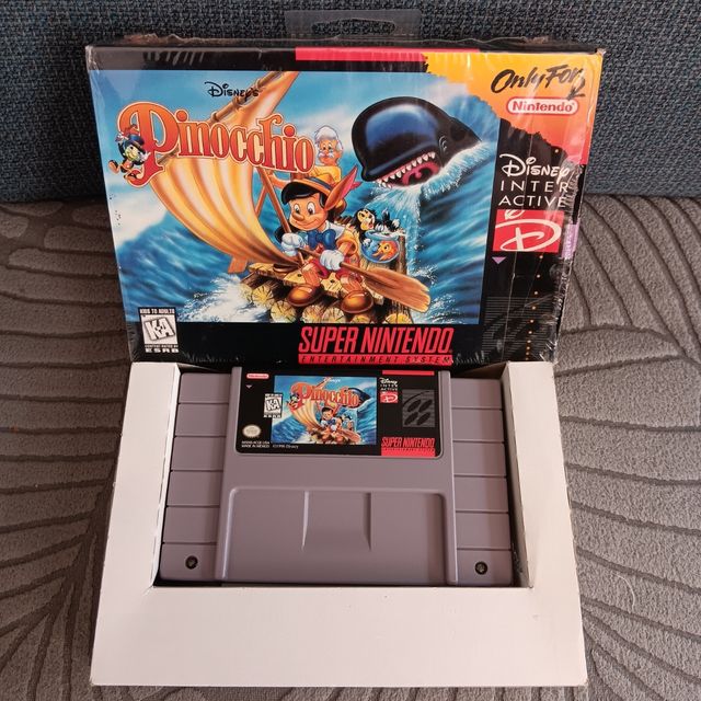Pinocchio super nintendo usa