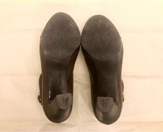 Zapatos piel salón pin up Mary Jane vintage T bar