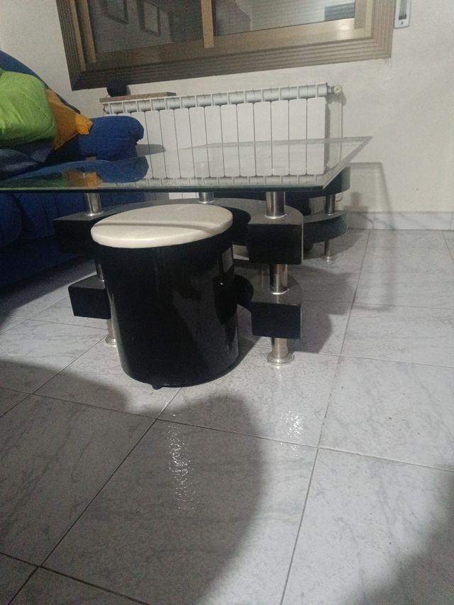 Mesa de cristal 