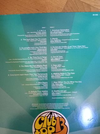 Lp 16top hits baccara,villague people,mike Kennedy